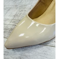 OLIVIA SHOES CIPŐ BÉZS LAKK