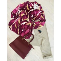 MYA BLÚZ BORDÓ BARNA MYA BLÚZ BORDÓ BARNA