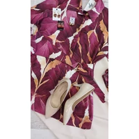 MYA BLÚZ BORDÓ BARNA MYA BLÚZ BORDÓ BARNA