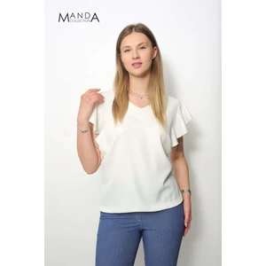 MANDA BLÚZ FEHÉR